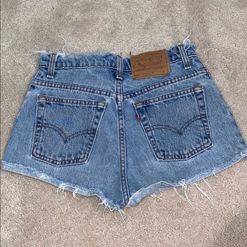 LEVI jean shorts